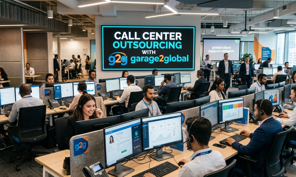 Call center outsourcing with garage2global