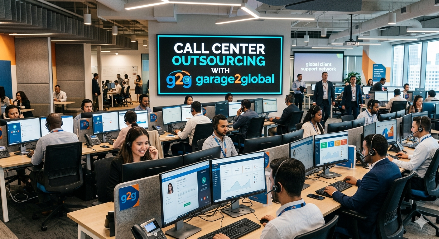 Call center outsourcing with garage2global
